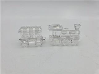 Swarovski Crystal Train Locomotive Engine & Passenger Car 7471 NR 000 001 / 003